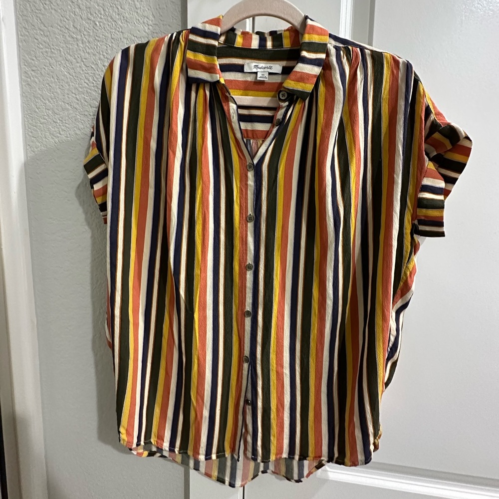 Madwell striped top